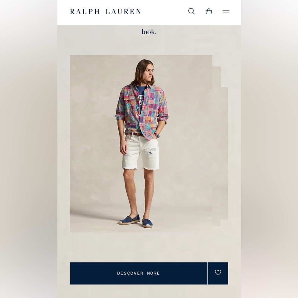 Ralph Lauren/ POLO Denim Shorts